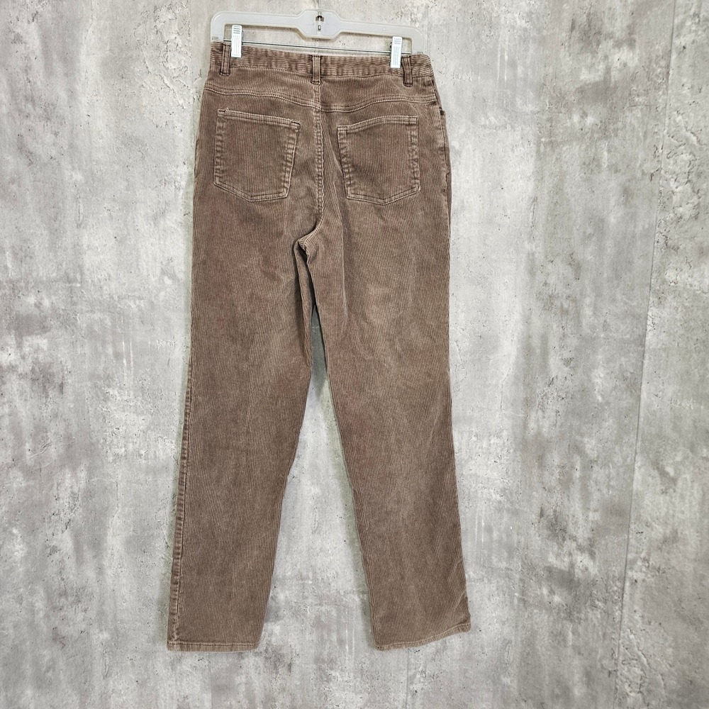 Vintage 90s Newport News Jeanology Brown Corduroy Pants Womens 8 Hong Kong - Picture 3 of 9